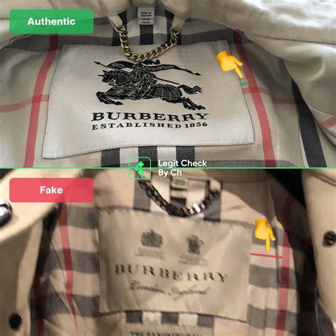 how to spot a fake burberry brit coat|burberry coats uk.